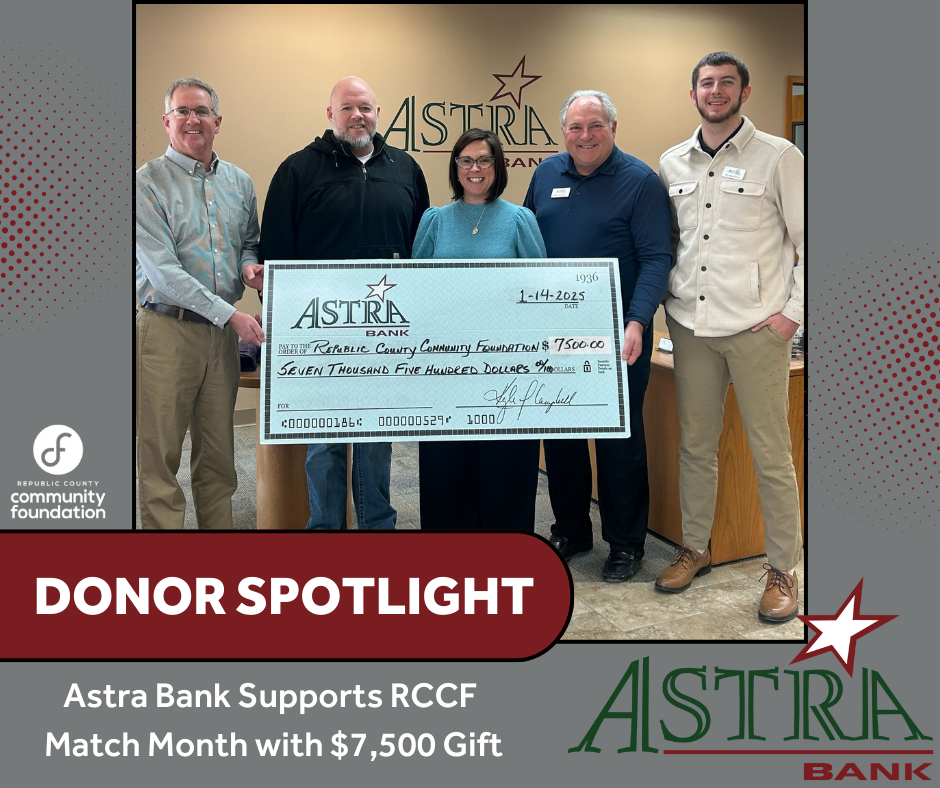 DONOR SPOTLIGHT: Astra Bank